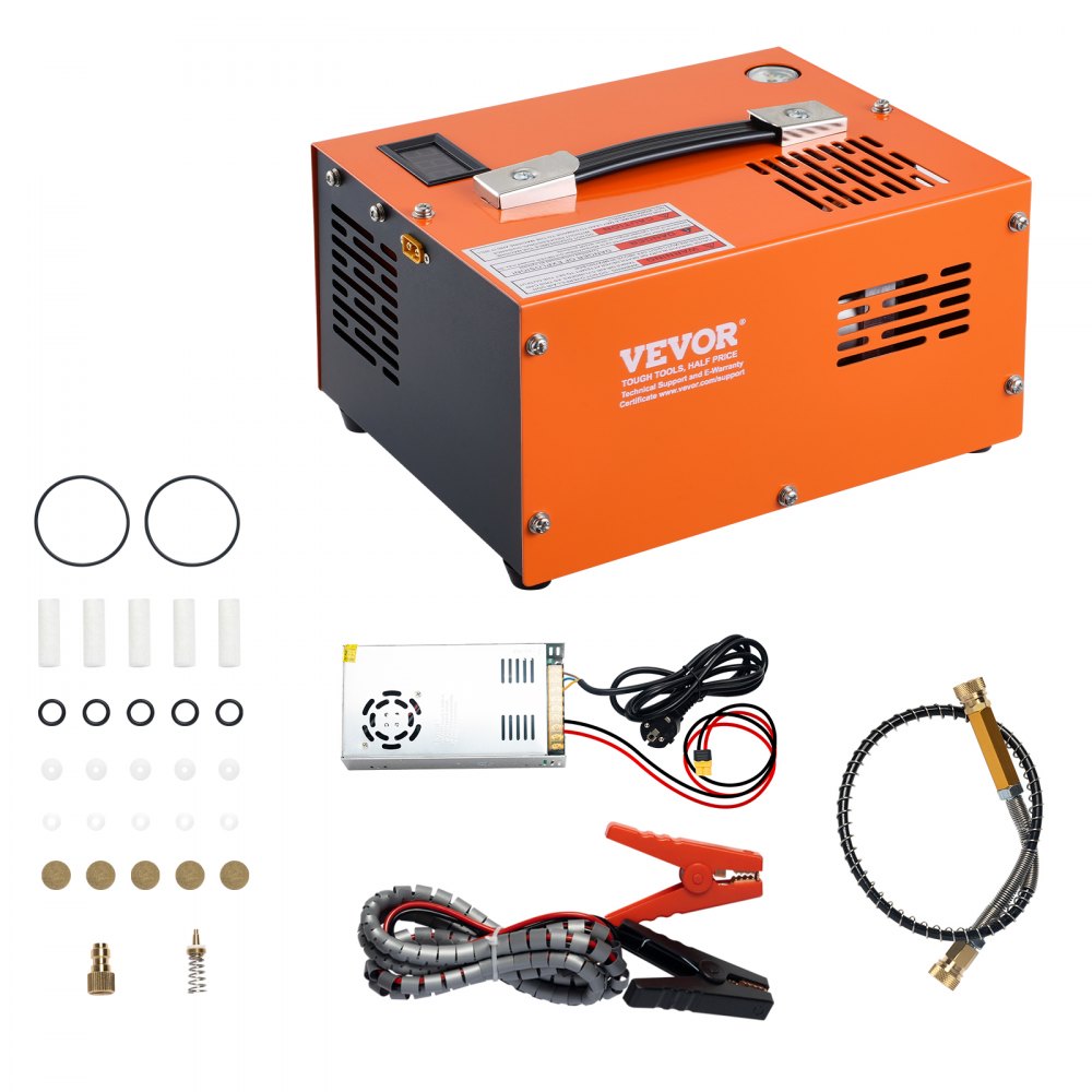 Sprężarka PCP Sprężarka powietrza 30 MPa/4500 PSI 0,5 l Przenośna sprężarka PCP DC12V i AC115V Pompa powietrza o cyklu pracy 25 minut Przetwornik o dużej wytrzymałości Pompa wysokociśnieniowa Wiatrówka Karabin Sprężarka PCP Sprężarka powietrza 30 MPa/4500 PSI 0,5 l Przenośna sprężarka PCP DC12V i AC115V Pompa powietrza o cyklu pracy 25 minut Przetwornik o dużej wytrzymałości Pompa wysokociśnieniowa Wiatrówka Karabin