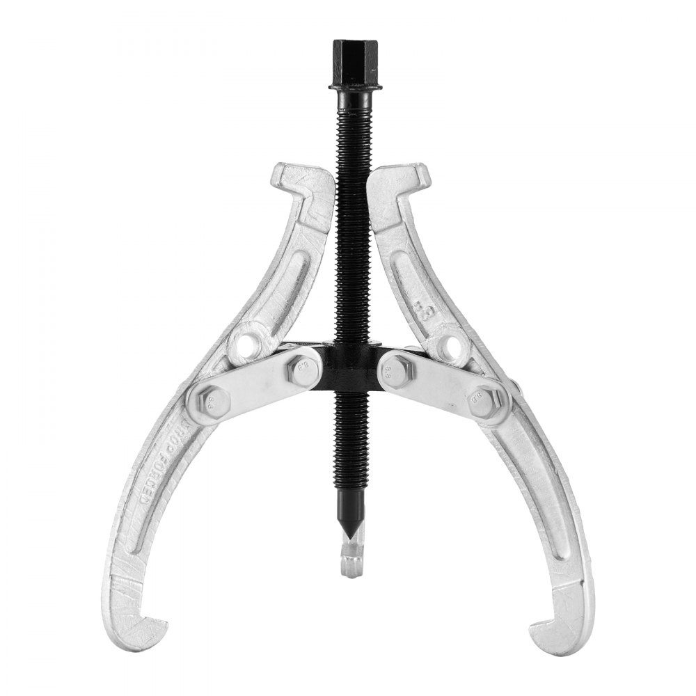 Gear Puller Set, 3/4/6/8" 3 Jaw Bearing Puller with Reversible Jaws, 2 Jaw/3 Jaw Pulley Puller Tool for Removing Pulleys, Transmission Bearings, Flywheels