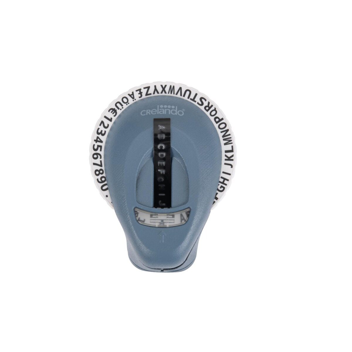 CRELANDO® label embossing device, including adhesive tape