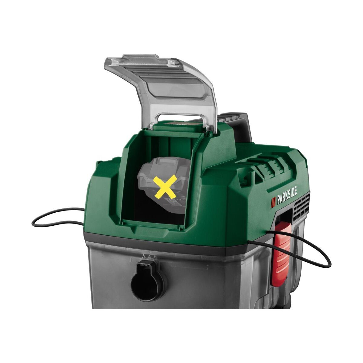 PARKSIDE® 20 V Akku-Nass- und Trockensauger »PAWD 20-Li A1«, gut ohne Akku und Ladegerät
