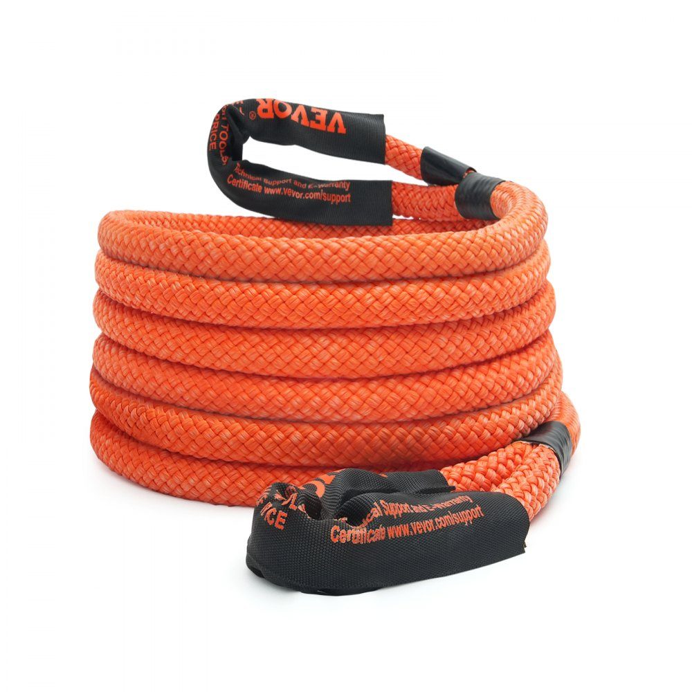 Sleepkabel 22 mm x 6 m 13871 kg Zware off-road sleepband Extreem zware sleepkabel met 30% elastische energie Sleephulp voor Jeep Auto Vrachtwagen ATV UTV SUV Tractor