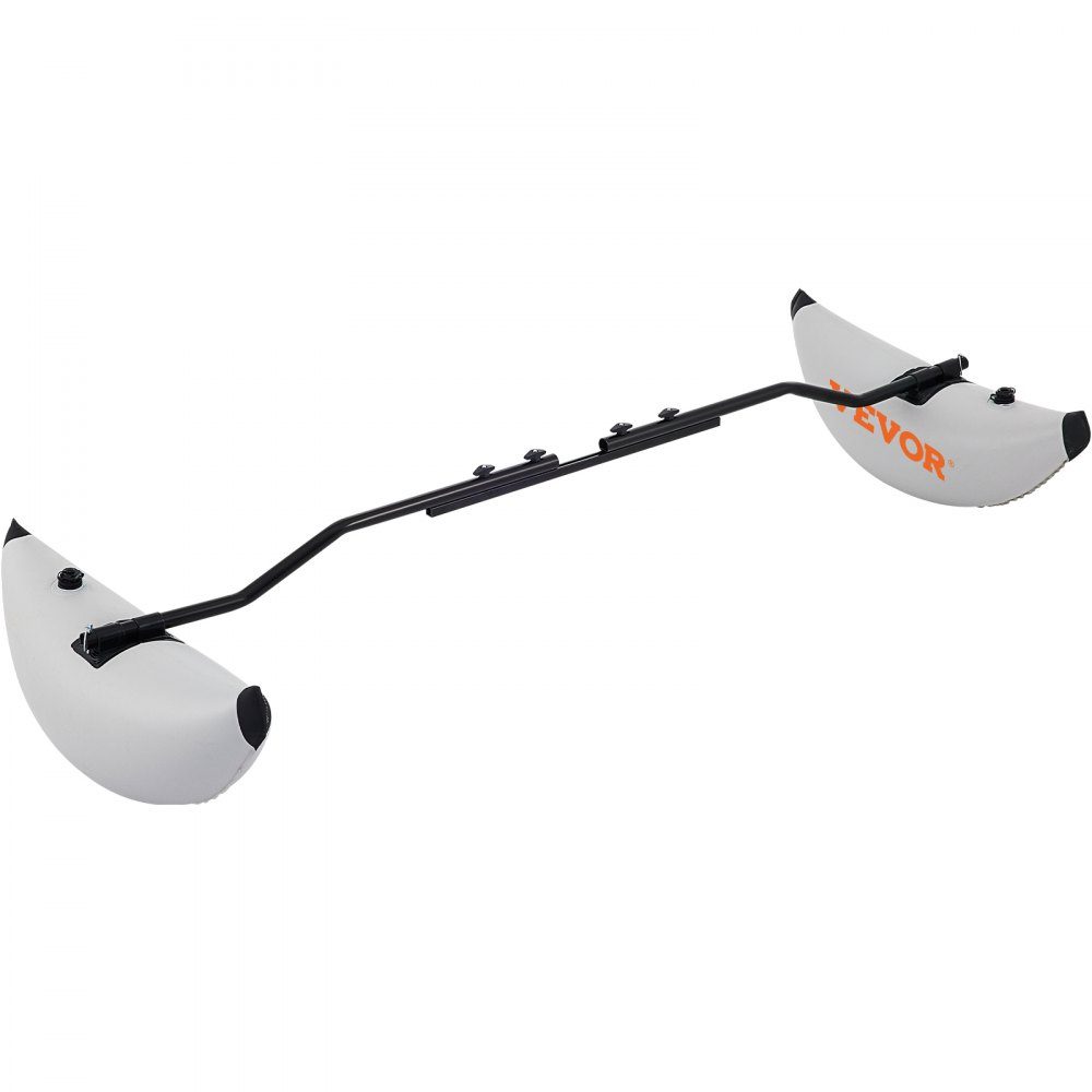 Kajak Outrigger-stabilisator 7-8ft verstelbare lengte waterfietsen 14" breedte vlotterstabilisatorset 2-delige wildwaterkajak drijvende PVC-balansaccessoires voor opblaasbare kanoboten