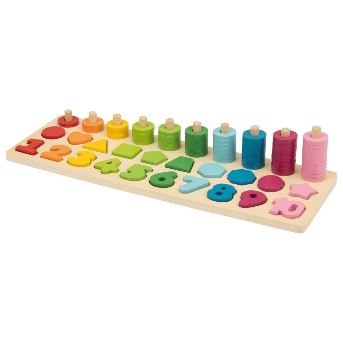bâtons de comptage en bois lupilu® / labyrinthe magnétique / boulier / jouet arithmétique / jeu de logique