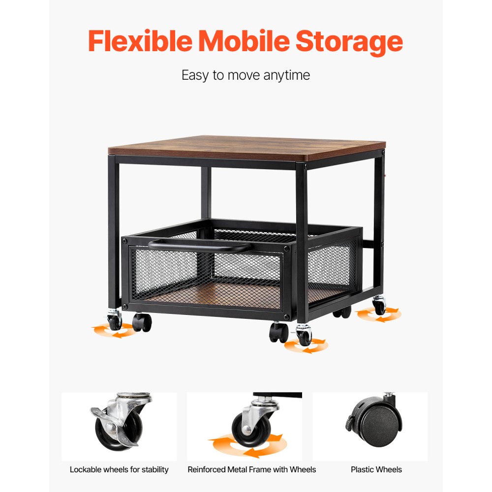 Mini Fridge Stand Fridge Holder with 90kg Load Capacity, Fridge Table with Movable Storage Trolley & Swivel Wheels, Drinks Fridge Stand for Coffee Bar Apartment Light Brown Mini Fridge Stand Fridge Holder with 90kg Load Capacity, Fridge Table with Movable Storage Trolley & Swivel Wheels, Drinks Fridge Stand for Coffee Bar Apartment Light Brown
