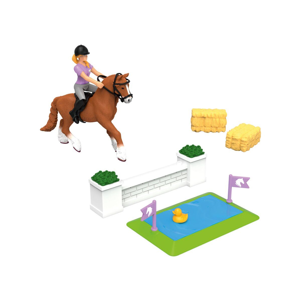 Playtive Animal Adventures Figure Set M (Riding Farm - Tournament)