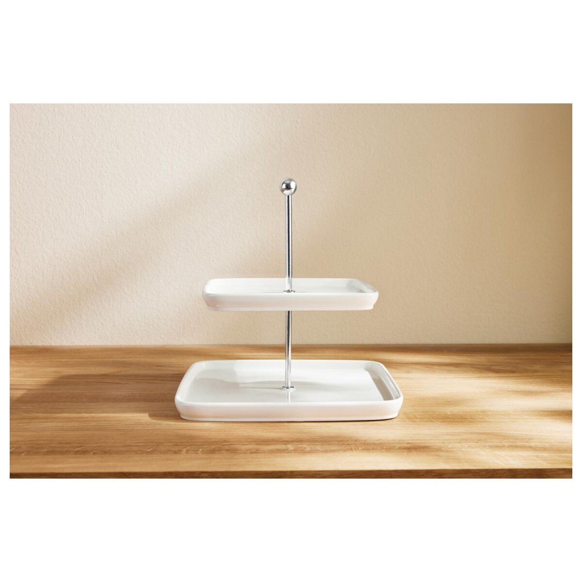 SILVERCREST® cake stand (square)