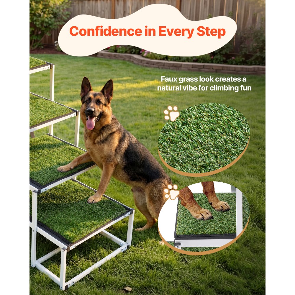Hundetreppe Auto klappbar 4-stufig, extra breite Hunderampe für große Hunde mit rutschfester Oberfläche, tragbare Einstiegshilfe für Auto, SUV, LKW, Hochbett, Sofa, belastbar bis 90 kg Hundetreppe Auto klappbar 4-stufig, extra breite Hunderampe für große Hunde mit rutschfester Oberfläche, tragbare Einstiegshilfe für Auto, SUV, LKW, Hochbett, Sofa, belastbar bis 90 kg