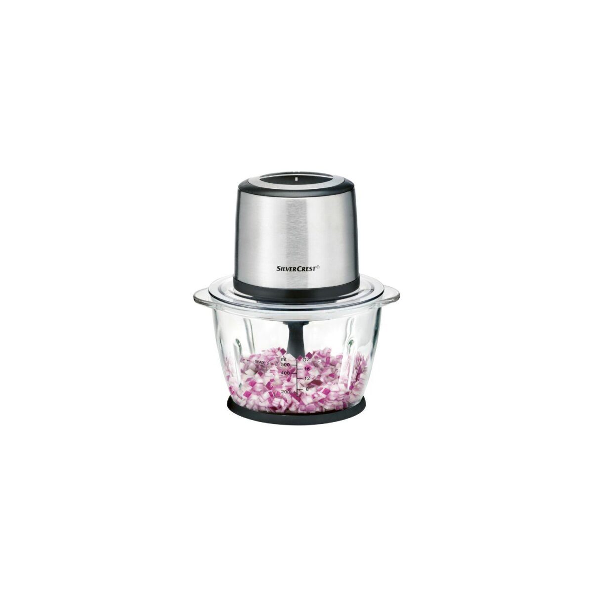 SILVERCREST® KITCHEN TOOLS multi-chopper, with high-quality glass mixing container