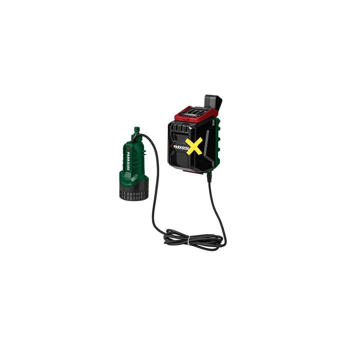PARKSIDE® 20 V Akku-Regenfasspumpe »PRPA 20-Li B3«, ohne Akku und Ladegerät