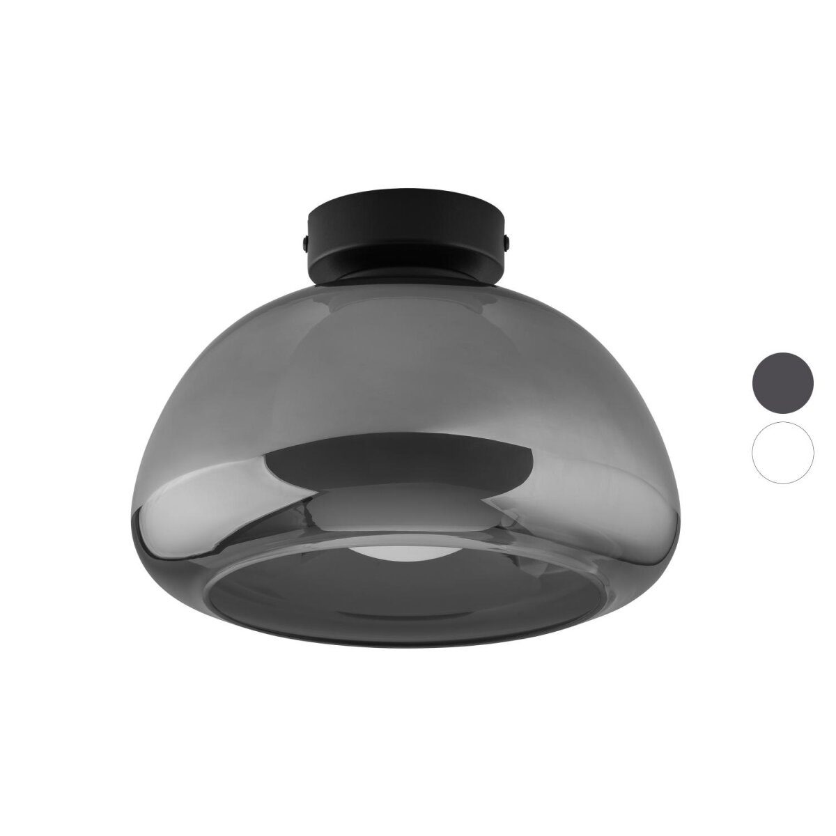 LIVARNO home LED-Wand- und Deckenleuchte, Lampenschirm aus hochwertigem Glas