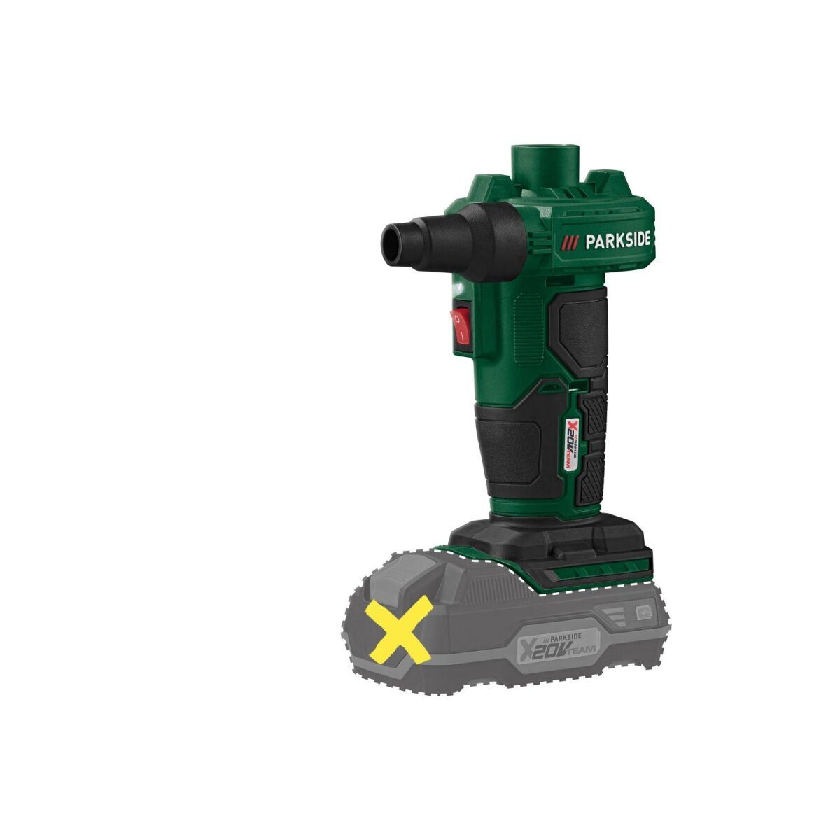 PARKSIDE® 20 V Akku-Aufpumpgeräte, ohne Akku und Ladegerät
