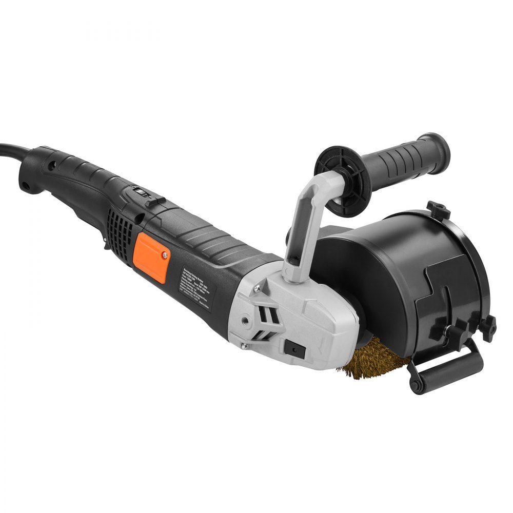 Polishing Machine 1300W 6 Variable Speed ​​Surface Finishing Tool Portable Electric Metal Polishing Machine with Steel Wire Polishing Wheel for Stainless Steel