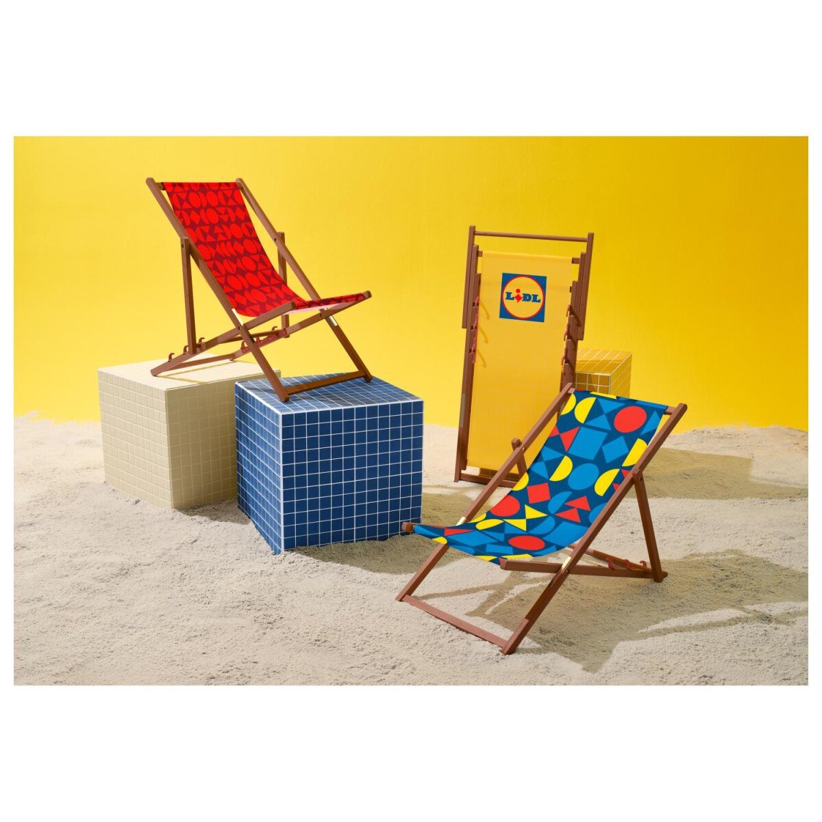 Livarno home “Lidl Anniversary” deck chair, foldable