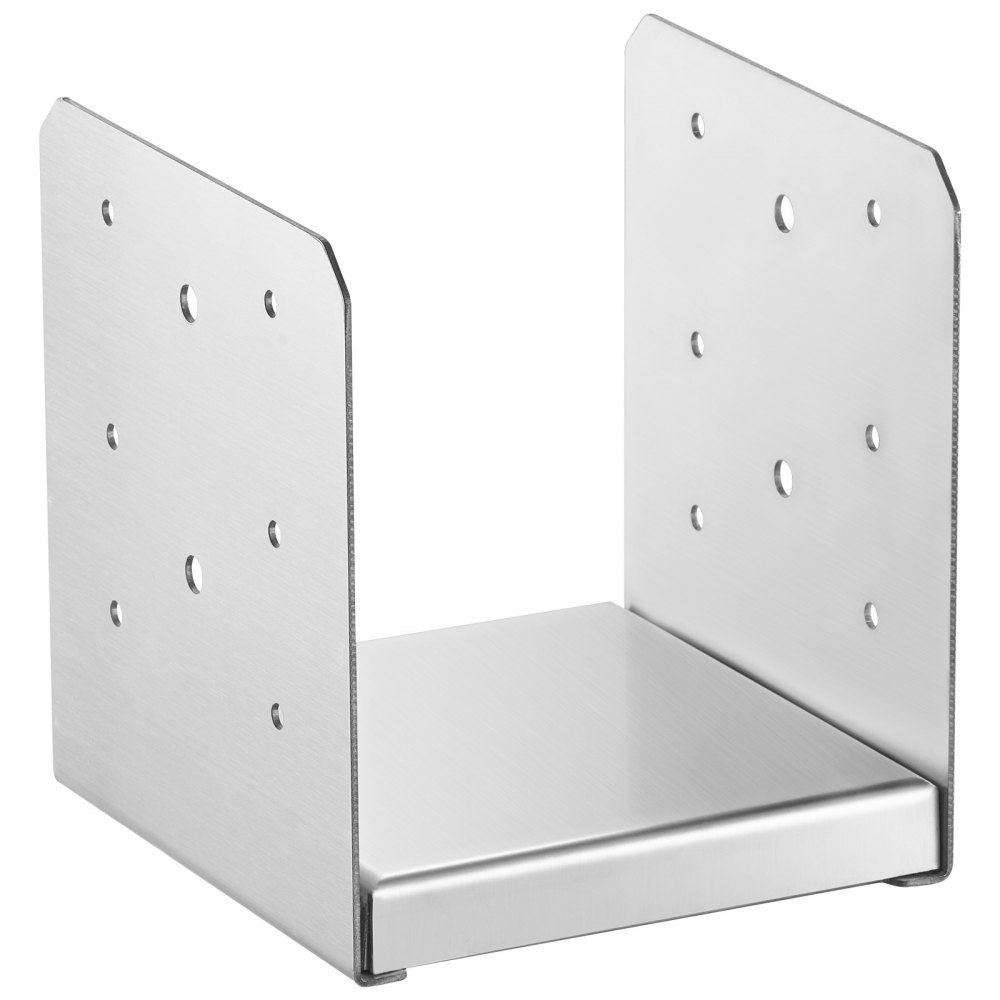 Set mit 10 Aufschraubhülsen 149 x 143 x 160 mm Pfostenträger Pfostenschuh aus Kohlenstoffstahl Pfostenfuß Bodenhülse Stützsockel Ideal für Verandageländer, Pergolen und Säulen