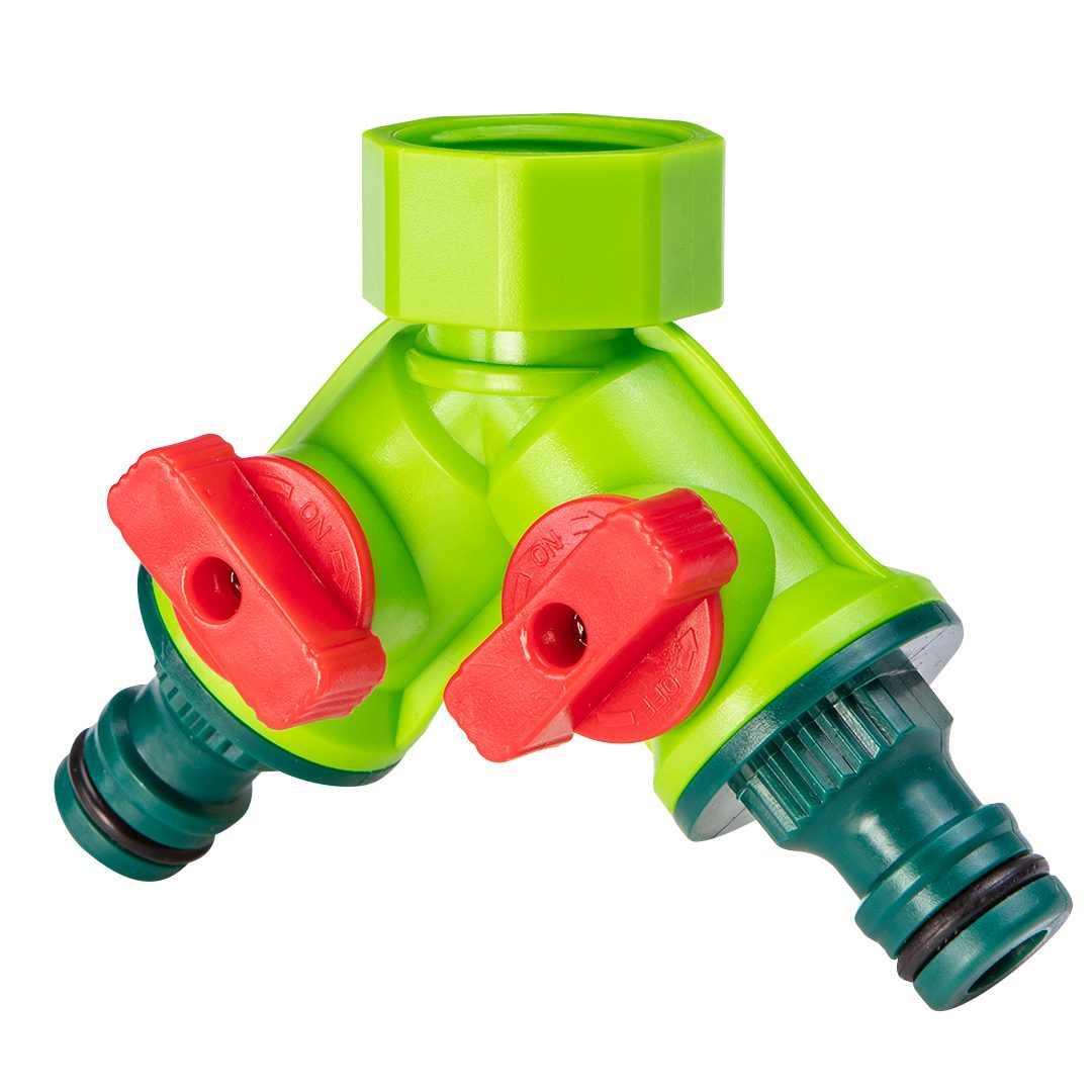 Distributeur met twee kleppen