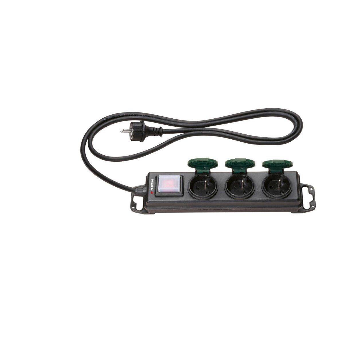 Multiprise PARKSIDE®, IP44, 2 x 3 prises