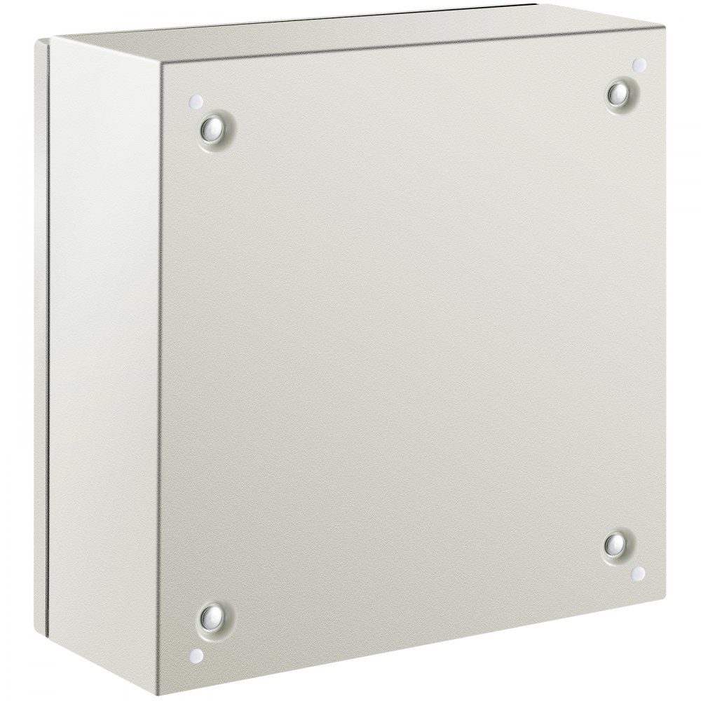 Switch cabinet NEMA industrial enclosure, 50 x 50 x 15 cm NEMA 4X steel distribution cabinet, IP66 waterproof and dustproof, electrical junction box for outdoor/indoor use, with mounting plate