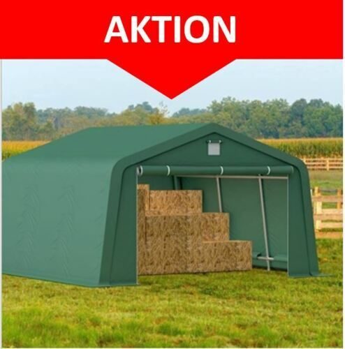 Garagenzelt 3,30x4,70m Zeltgarage Weidezelt Lagerzelt Mobiler Unterstand Garage