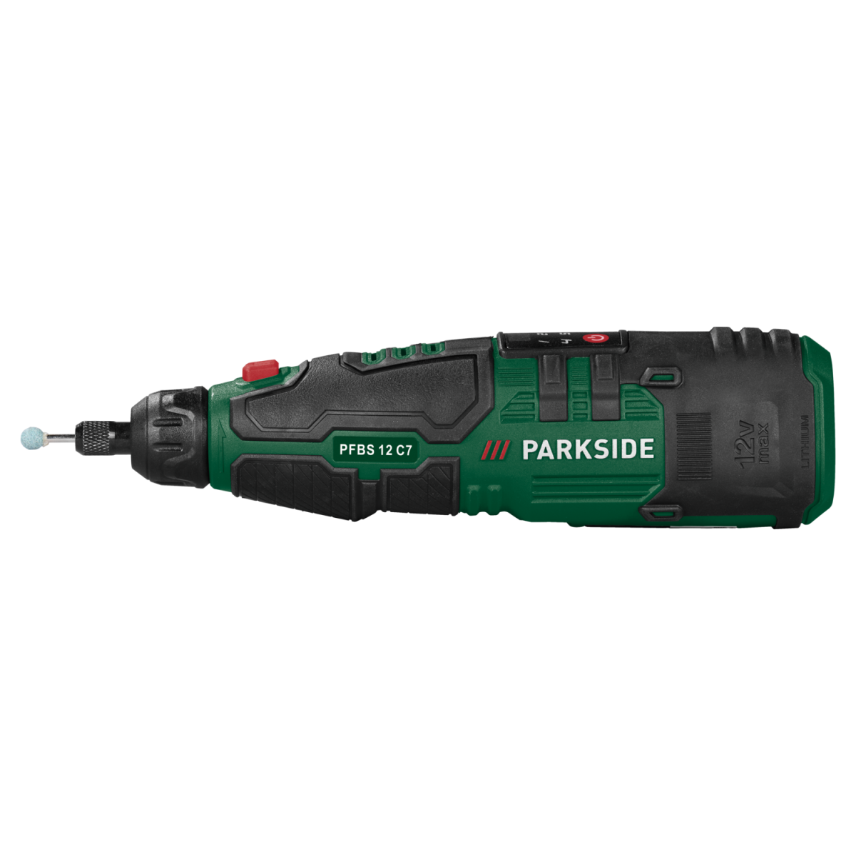 PARKSIDE® 12V Akku-Feinbohrschleifer PFBS 12 C7, mit integriertem Akku und Ladekabel
