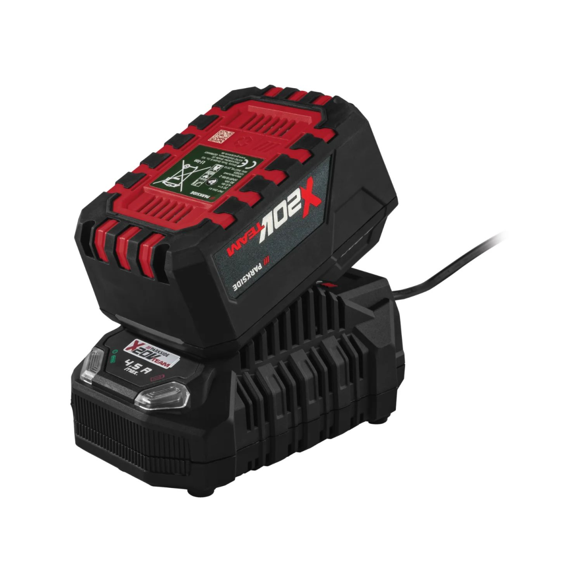 Akumulator PARKSIDE® 20V »PAP 204 A1« i ładowarka »PLG 20 C3«