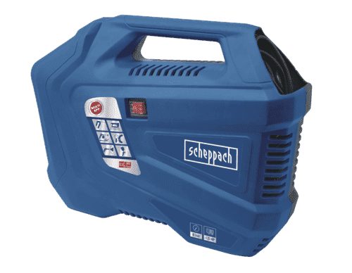 Compresseur Airforce 3 Scheppach – 220-240 V, 50 Hz, 1 100 W