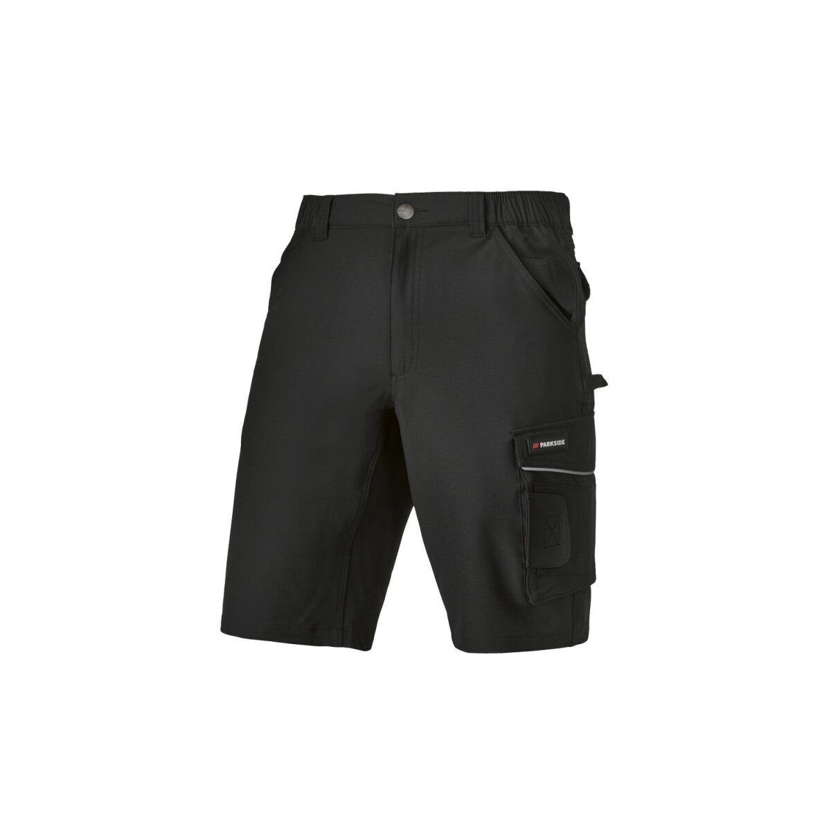 PARKSIDE® Short de travail extensible pour hommes, hydrofuge (noir, 54)