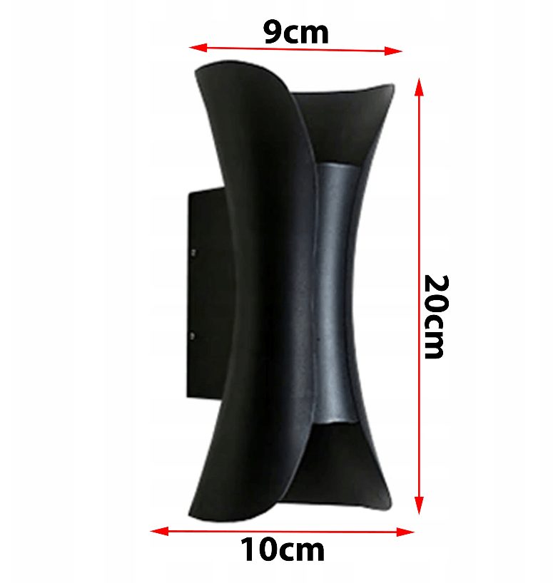 *BESTDEAL* 4x Designer Außenlampe Wandleuchte Anthrazit Schwarz SET