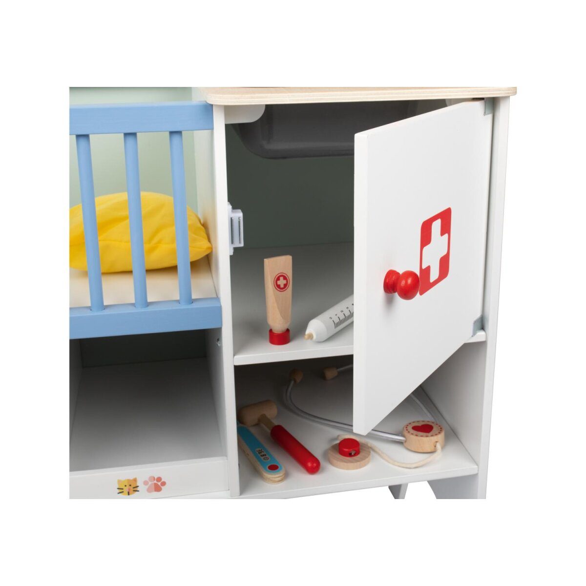 Speelse 2-in-1 babykliniek en dierenarts, 9-delig, anders