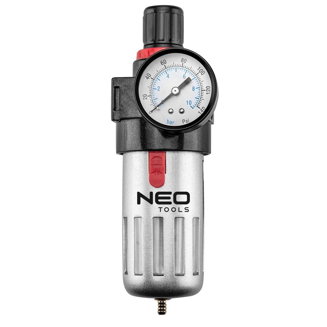 Filter dryer with reducer