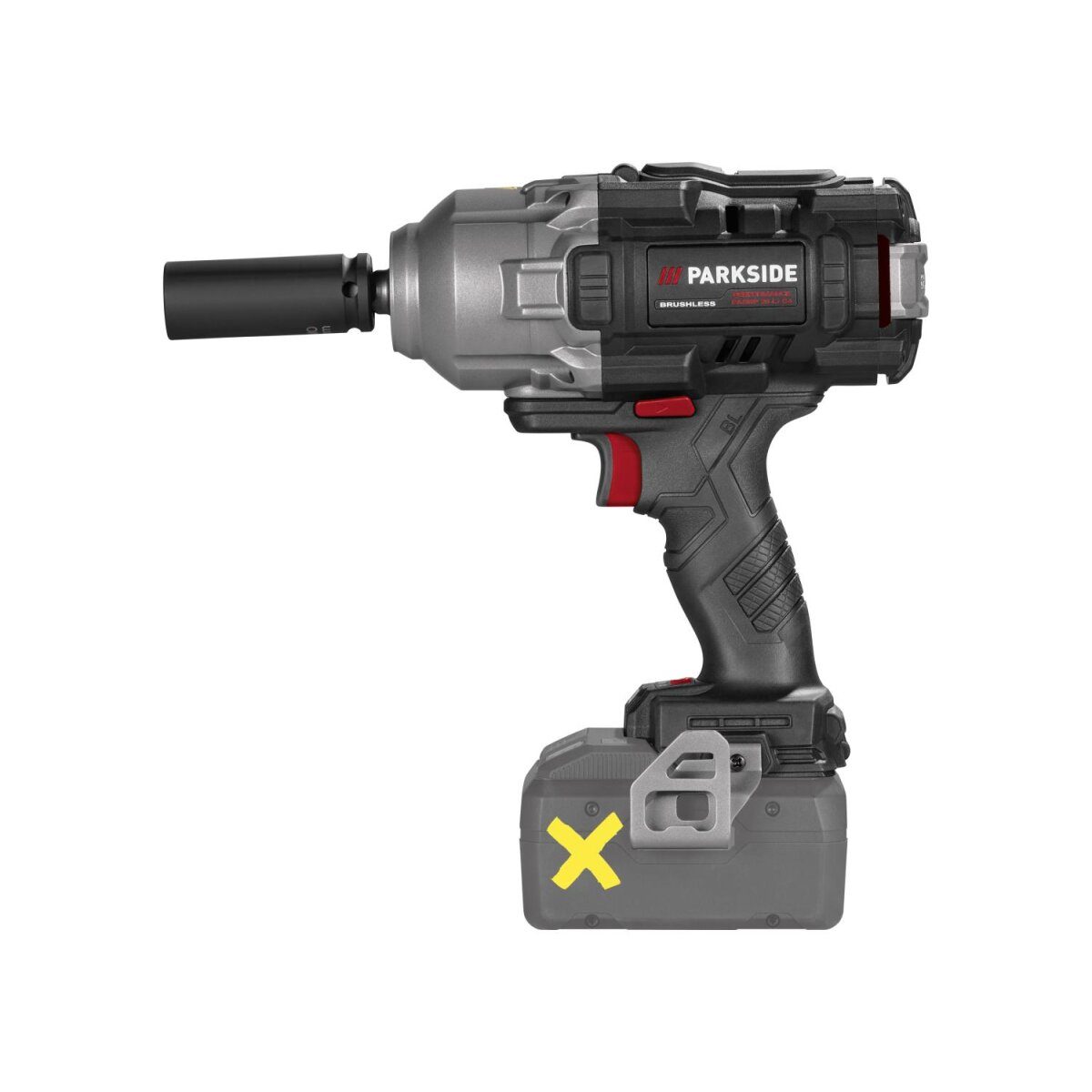 PARKSIDE PERFORMANCE® 20 V cordless drill impact wrench “PASSP 20-Li C4”, good without battery and charger
