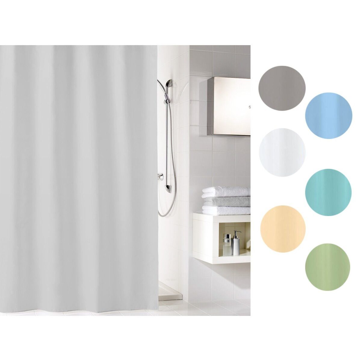 Small cloud shower curtain Kito