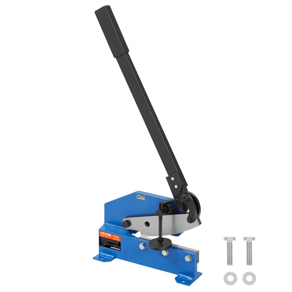 Cisailles à tôle manuelles 190 mm, coupe-table HS-8 avec matériau Q235, cisailles à tôle manuelles pour le traitement artisanal de l'acier épais, presse à rouleaux robuste pour les travailleurs de la construction, les amateurs de bricolage Cisailles à tôle manuelles 190 mm, coupe-table HS-8 avec matériau Q235, cisailles à tôle manuelles pour le traitement artisanal de l'acier épais, presse à rouleaux robuste pour les travailleurs de la construction, les amateurs de bricolage