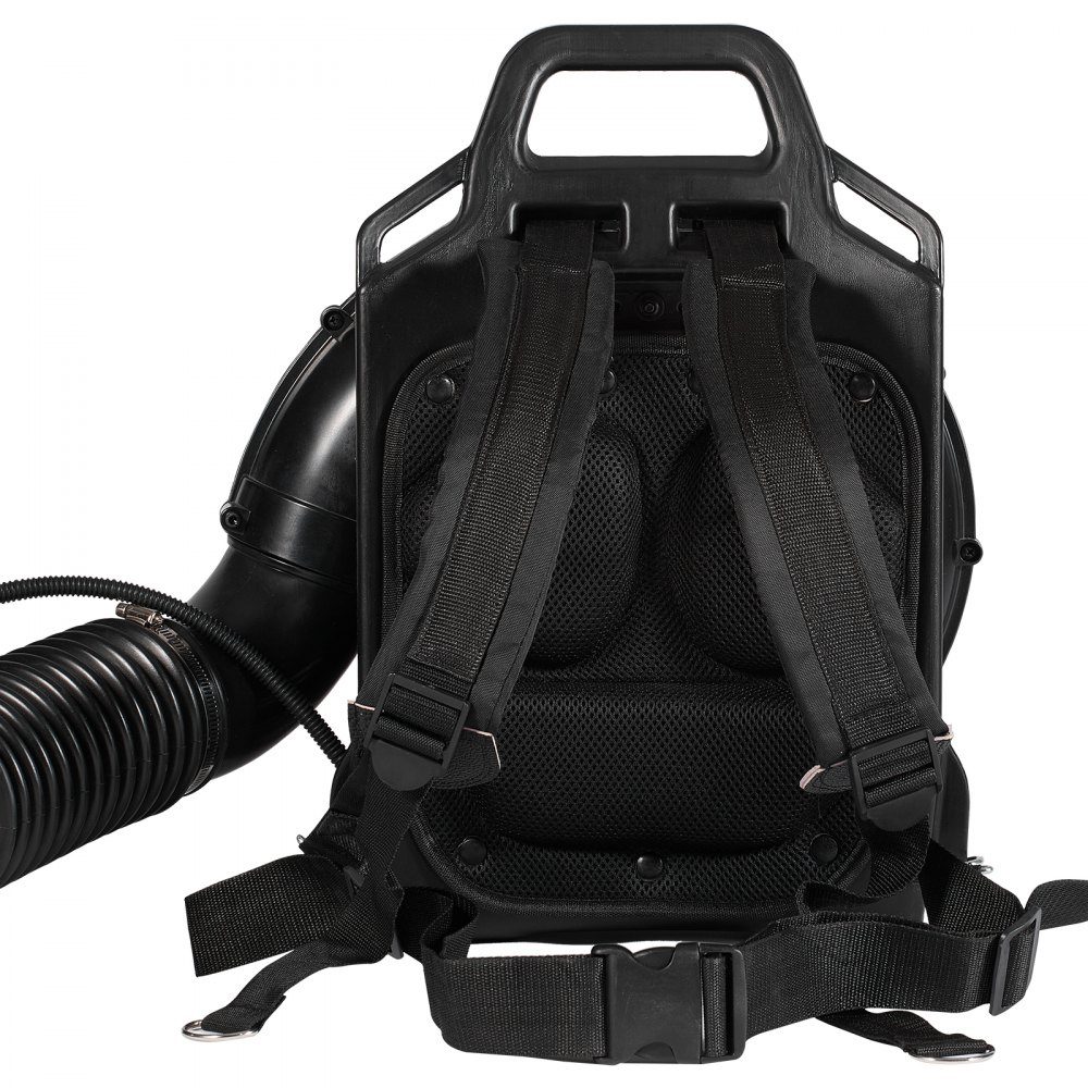 Backpack Leaf Blower, 63CC 2-Stroke Gasoline Leaf Blower with 1.89L Fuel Tank, 1110 CFM Air Volume, 220 MPH Speed, Ideal for Lawn Care, Leaf Cleaning and Snow Removal