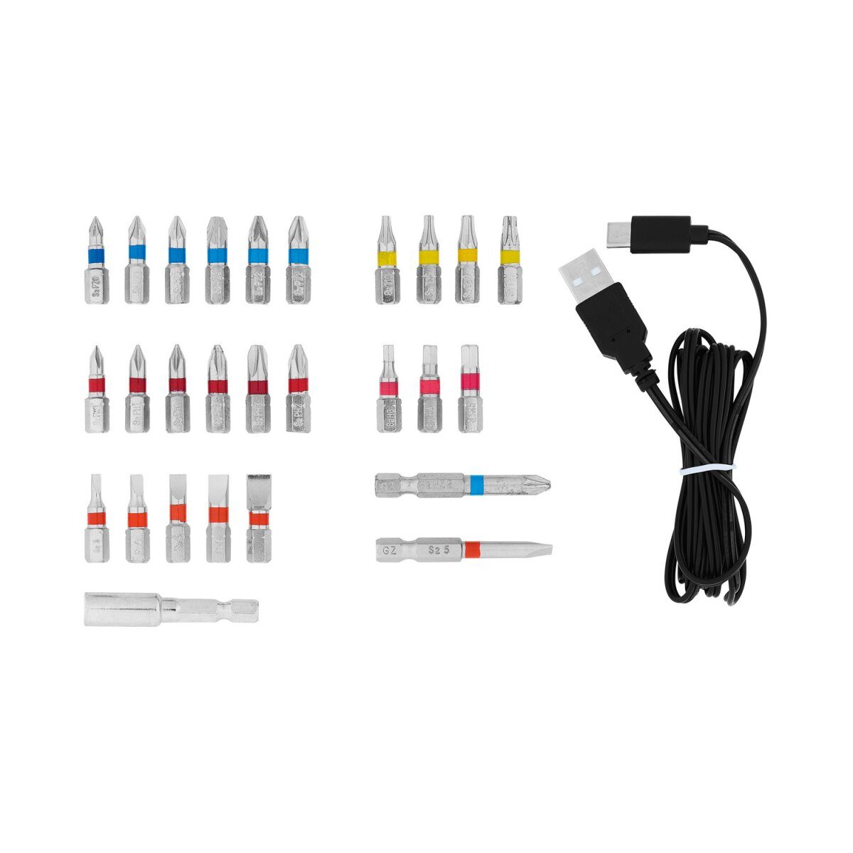 PARKSIDE® 4 V cordless screwdriver »PSSA 4 B2«, rotating handle