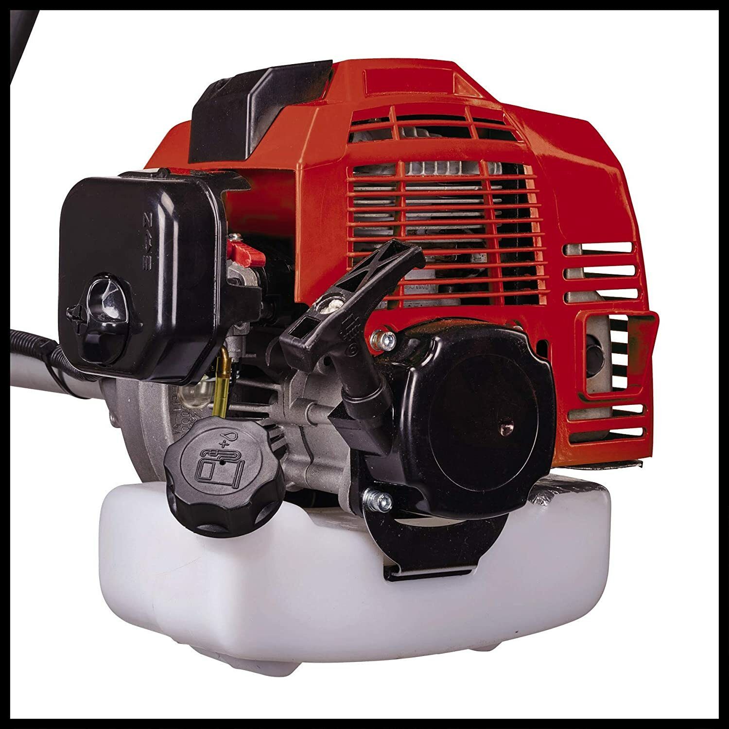 Einhell Petrol Sense GC-BC 52 I AS (1,5 kW, vibrationsarmer 2-Takt-Motor, Schnellstart, inklusive 3-Zahn-Messer und Doppelfadenspule mit automatischer Gewindeschneidefunktion)