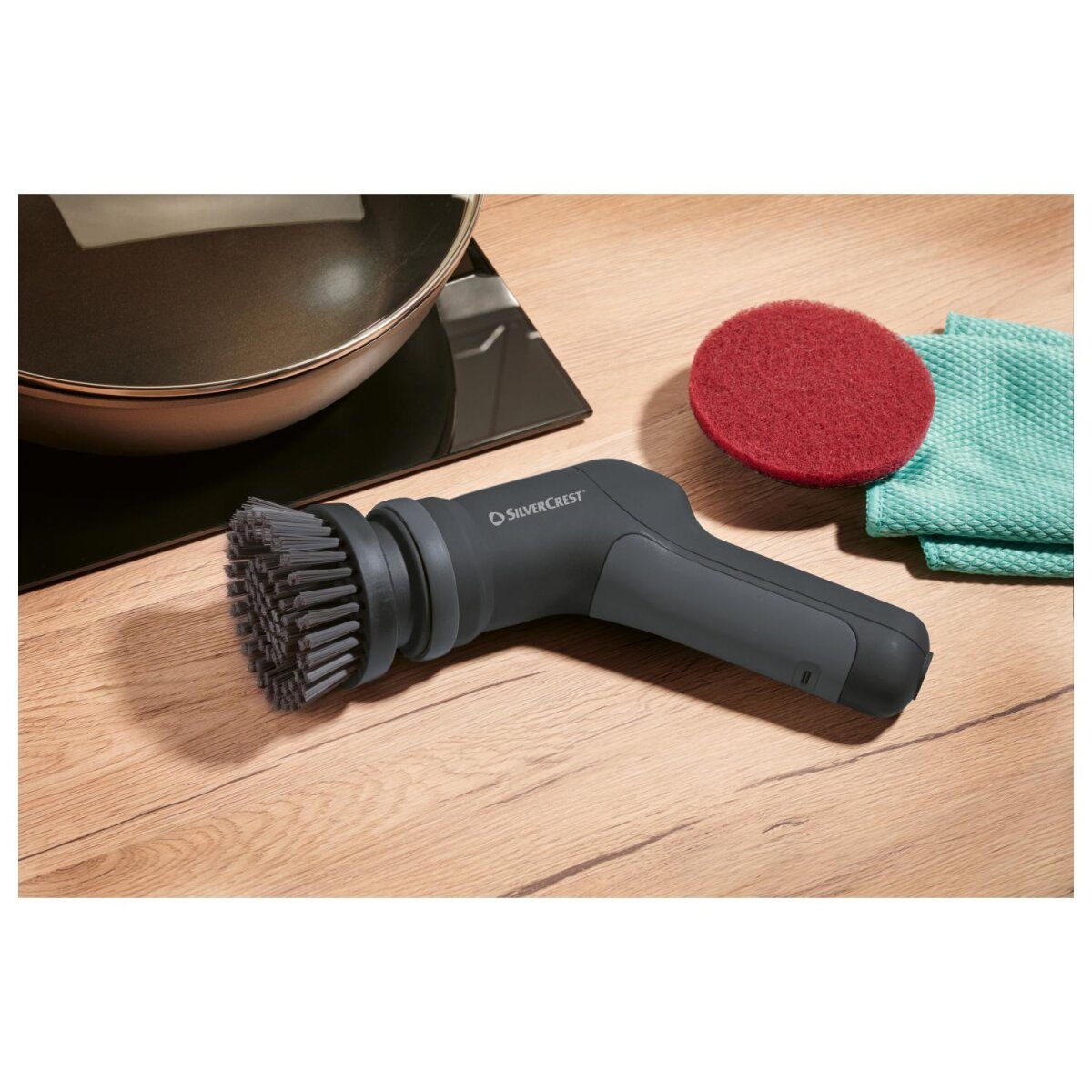SILVERCREST® electric cleaning brush »4V SRAT 4 A1«, telescopic