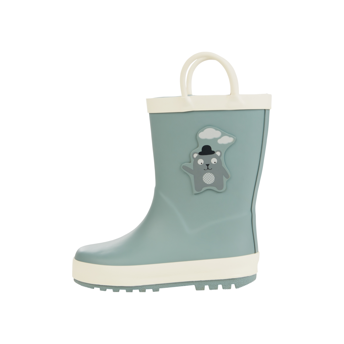 lupilu® toddlers' rain boots with textile interior (blue, 30)