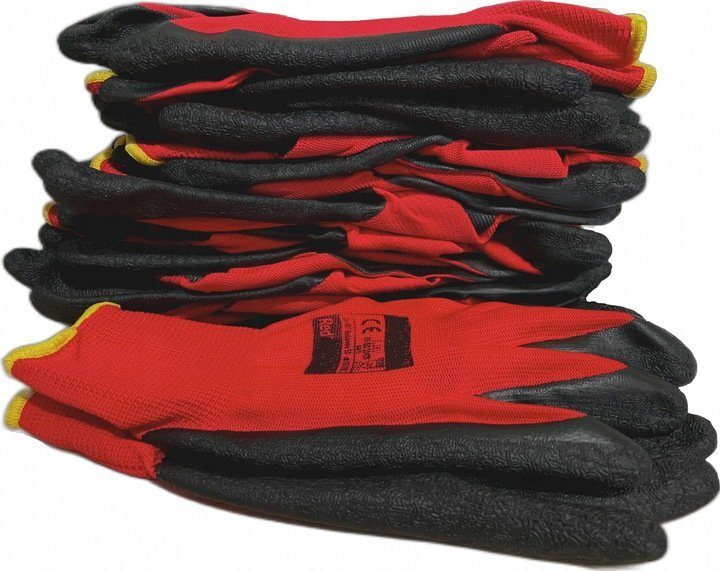 Assembly gloves work gloves coated latex 40 pairs