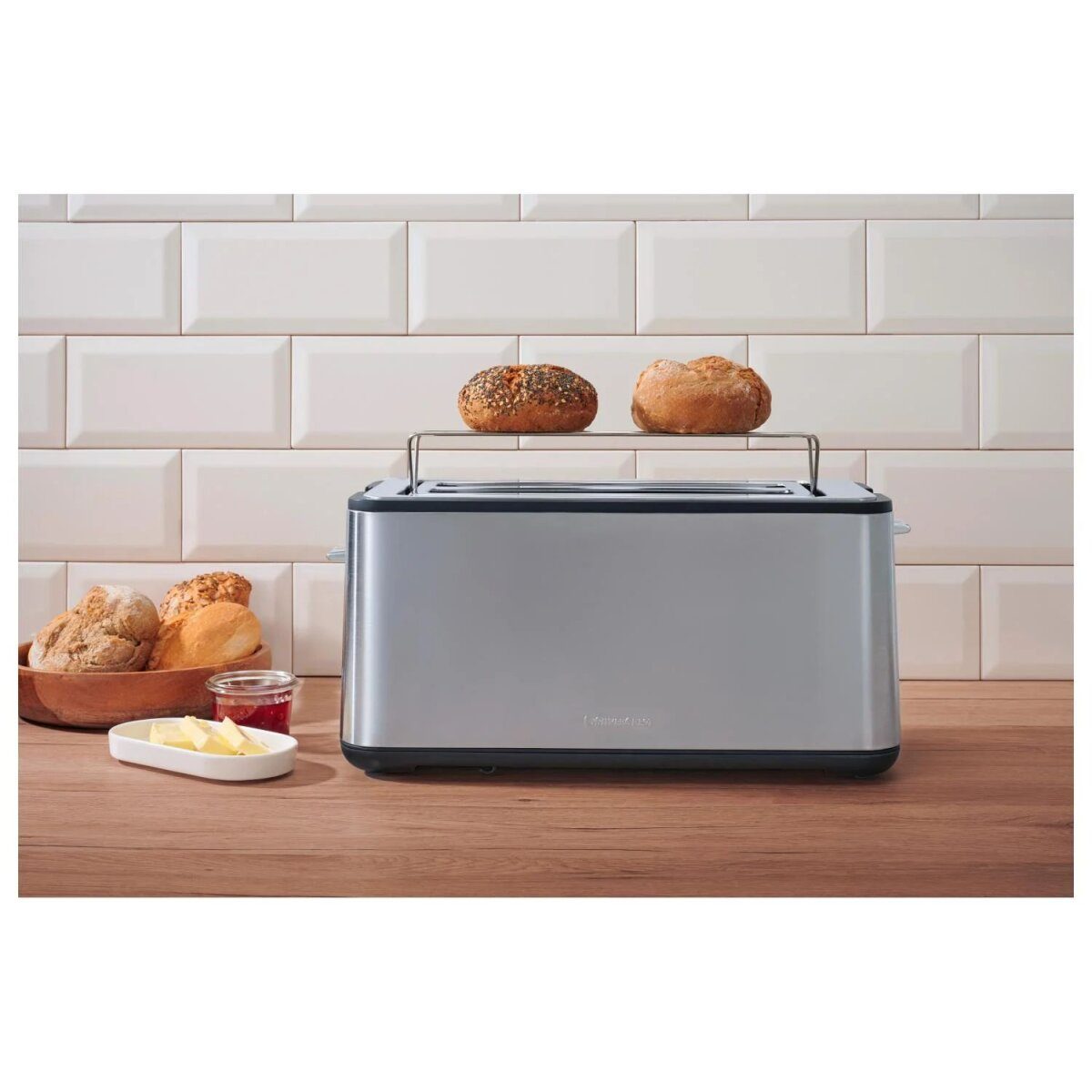 SILVERCREST® double long slot toaster