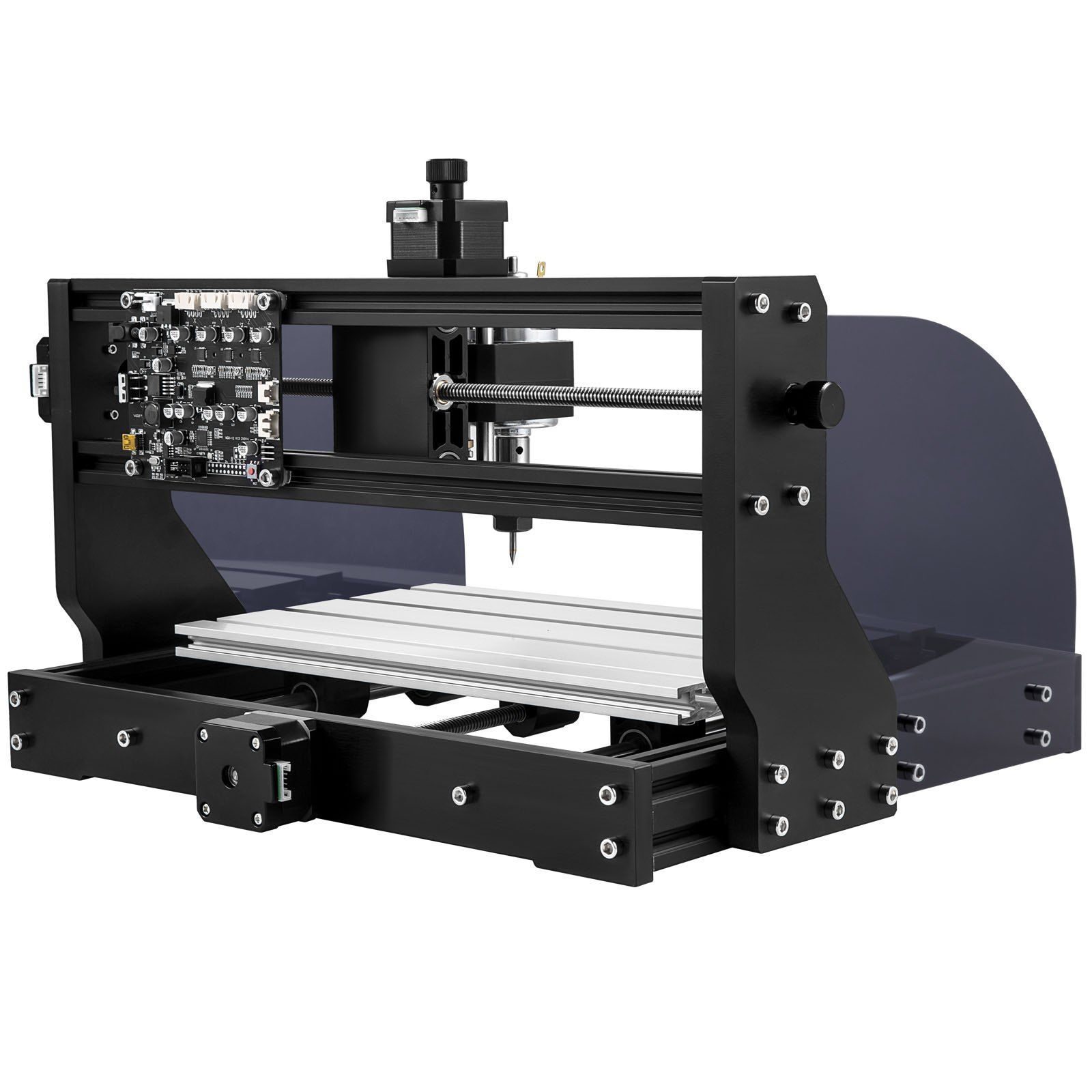 Engraving Machine Lathe 3 Axis GRBL Control Aluminum Profile Wood Lathe CNC Laser Engraver