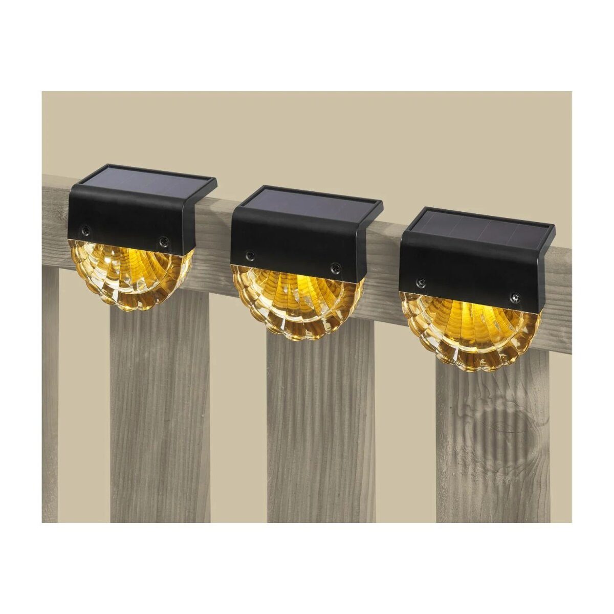 LIVARNO® LED-lampen op zonne-energie, 6 stuks