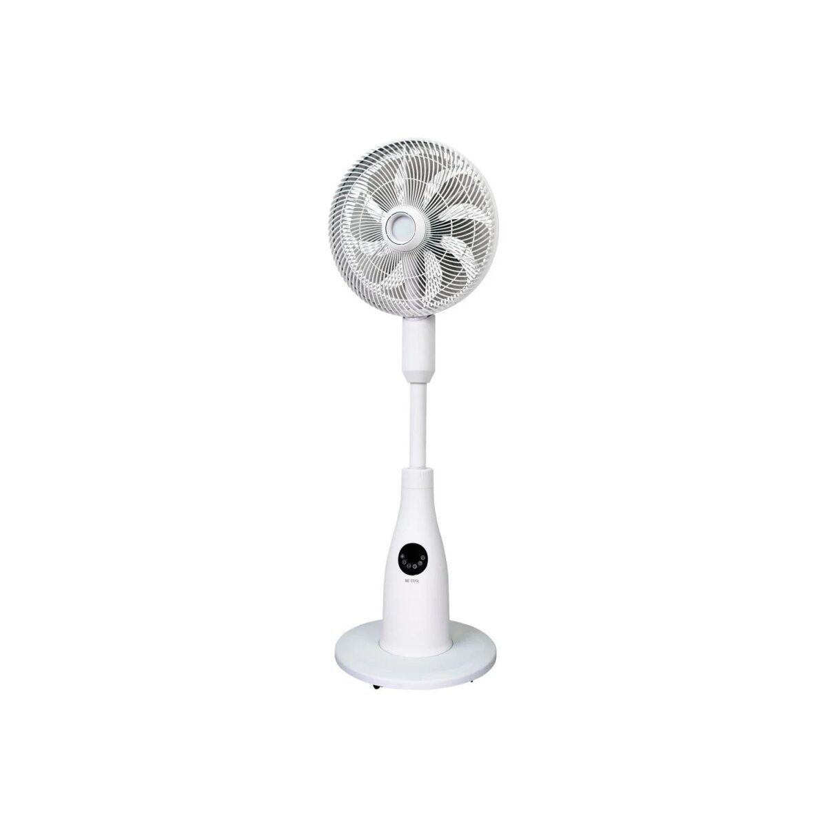 BE COOL Premium Sprühnebel-Standventilator mit 2 Liter Wassertank gut