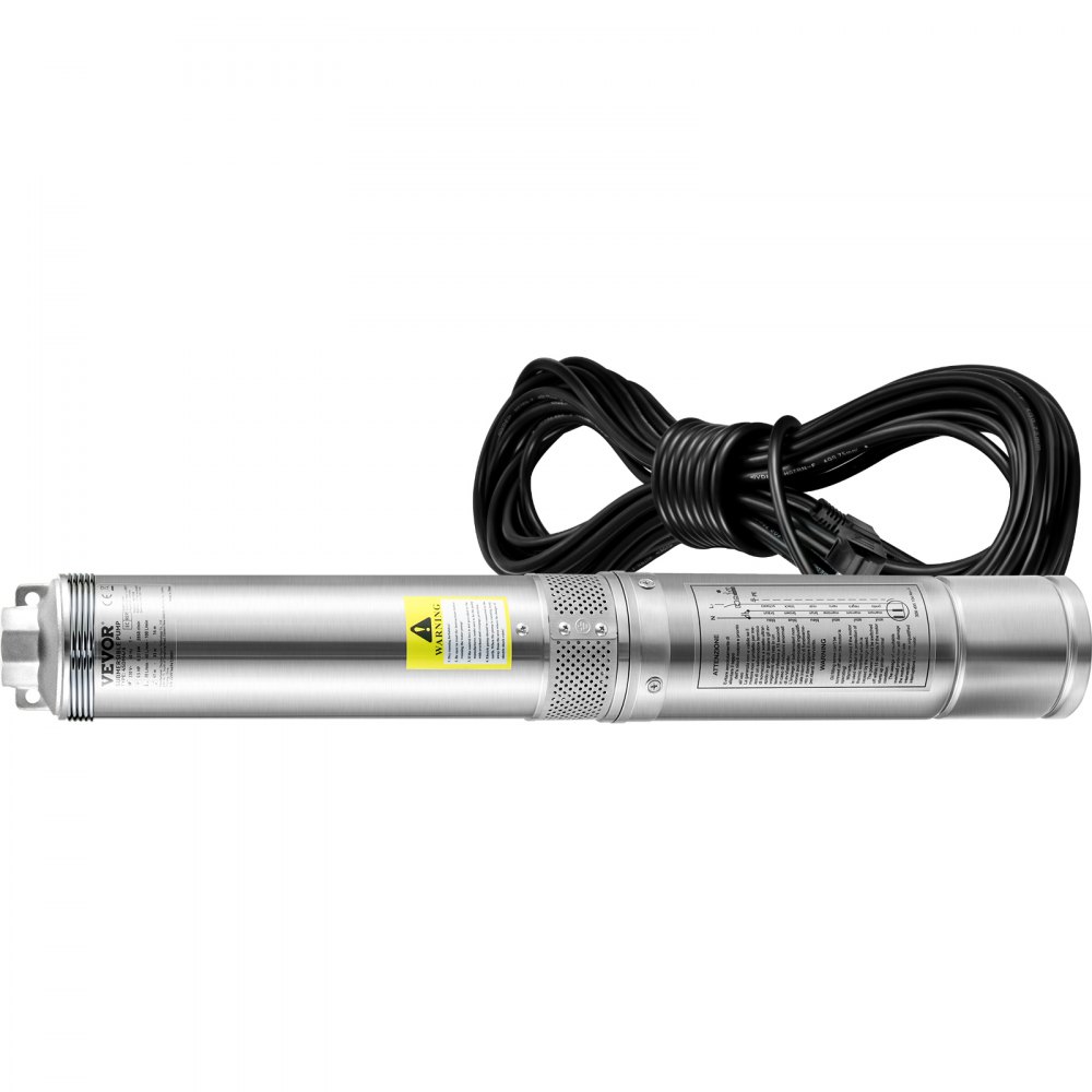 82 mm deep well pump 750W well pump 100L/min submersible pump max. delivery height 66m pipe pump 230V 50Hz sand pump IP68 water pump 16 impeller levels pump Ideal for irrigation or water supply 82 mm deep well pump 750W well pump 100L/min submersible pump max. delivery height 66m pipe pump 230V 50Hz sand pump IP68 water pump 16 impeller levels pump Ideal for irrigation or water supply