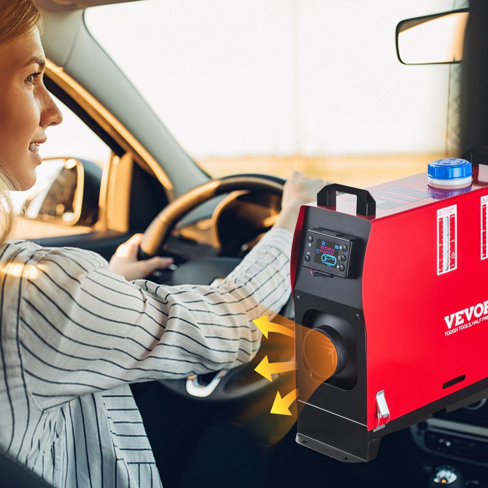 Diesel Luftheizung, 12V 5-8KW Zusatzheizung Diesel, Luftdieselheizung, Luftdieselheizung, Luftzusatzheizung für PKW LKW Wohnmobil Bus mit LCD-Schalter1 Luftauslass