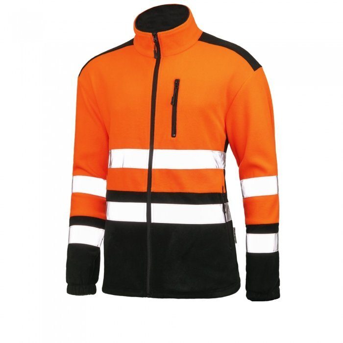 Premium Edition Fleecejacke Arbeitsjacke REFLECTIVE