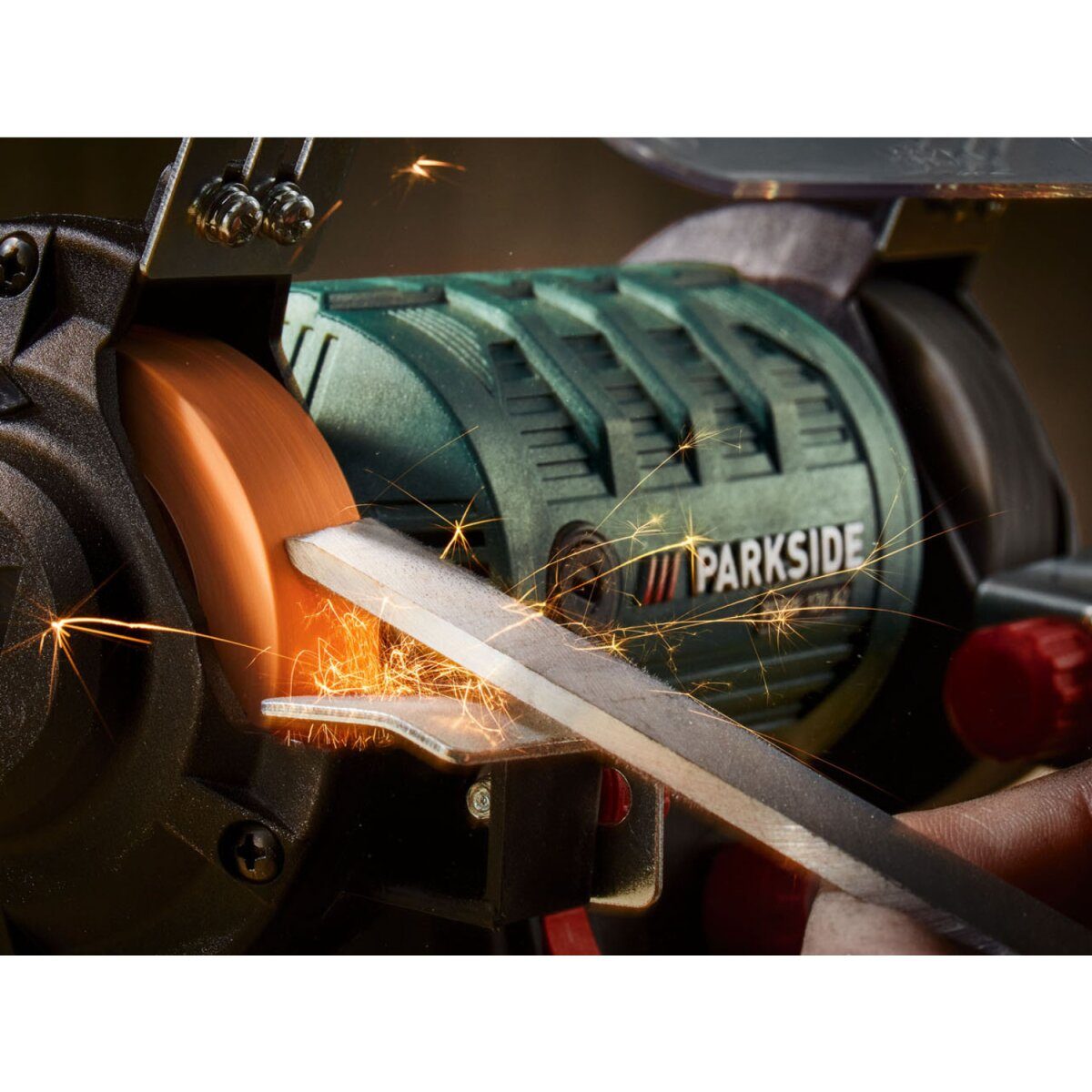 PARKSIDE® double grinder »PDFW 120 A2«, 120 W, with flexible shaft good