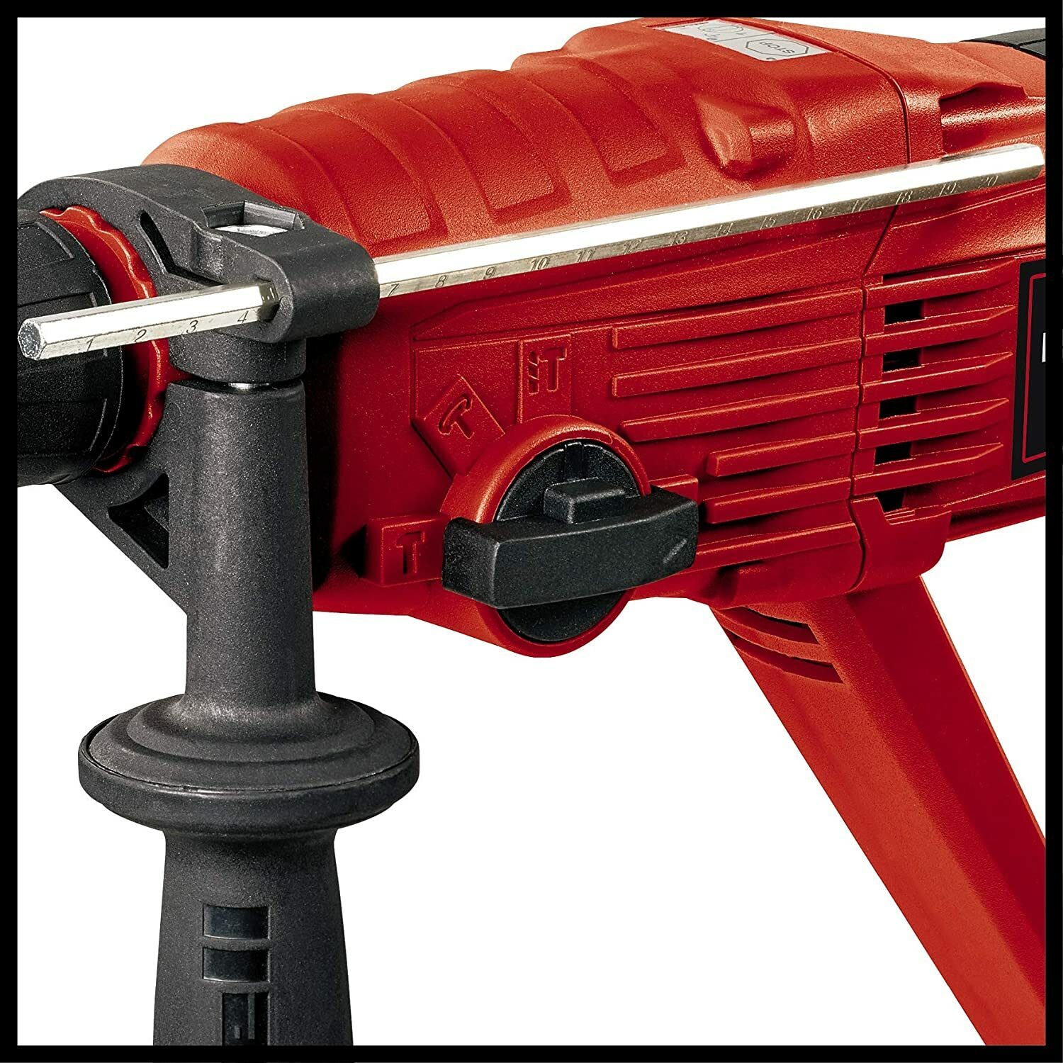 Einhell TC-RH 800 E boorhamer (800 W, 2,5 J, boorcapaciteit Ø in beton 26 mm, SDS-Plus houder, metalen diepteaanslag, koffer)
