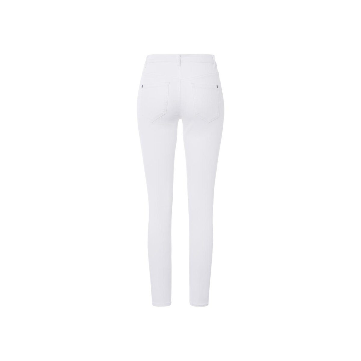 esmara® Damen Jeans, Super Skinny Fit, normale Leibhöhe (Weiß, 38) Beschädigt