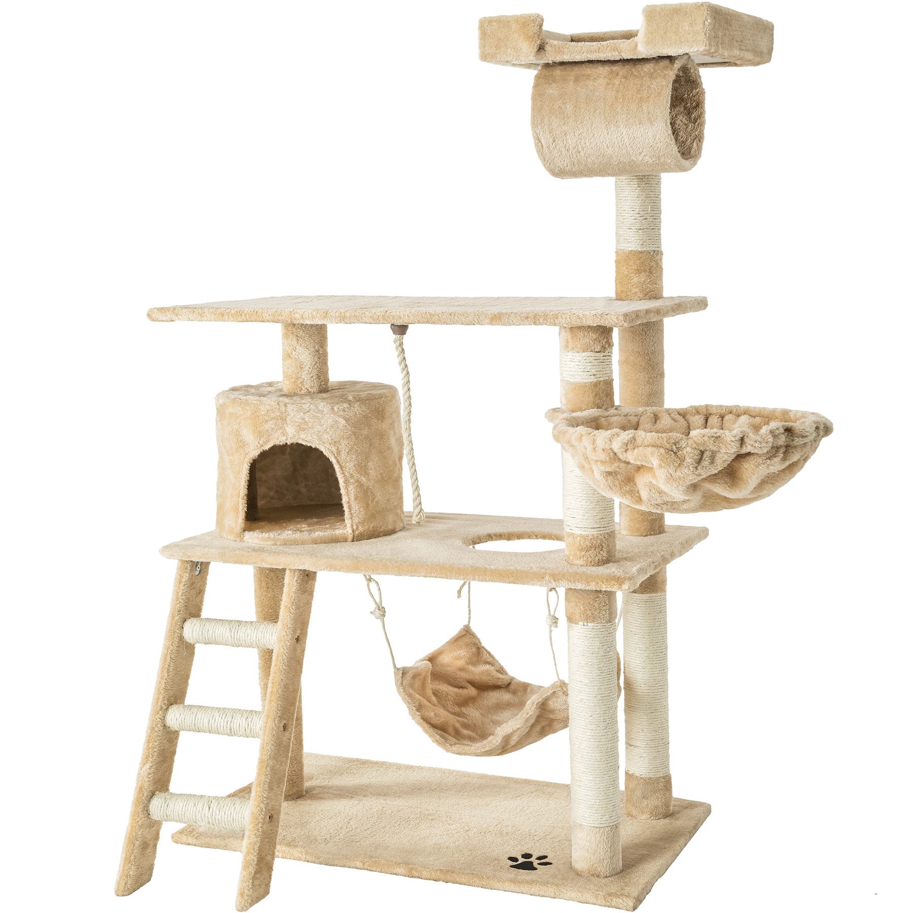 Scratching post cat scratching post climbing post for cats scratching post sisal 141cm beige