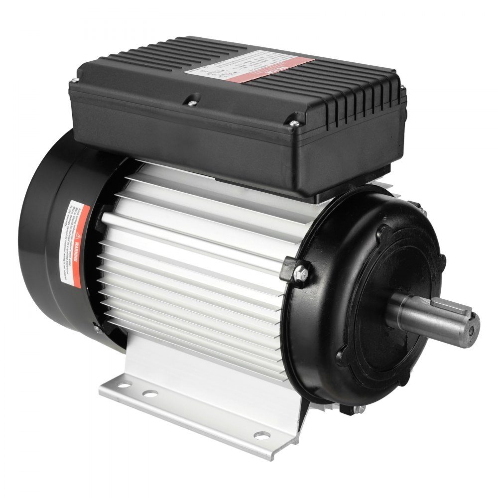 2,2 kW Elektromotor, 2800 U/min, AC 220–240 V, 13,8 A, 90 l, B3-Rahmen, Luftkompressormotor, einphasig, 24 mm Keilwelle, Rechts-/Linksdrehung, für landwirtschaftliche Maschinen und allgemeine Geräte